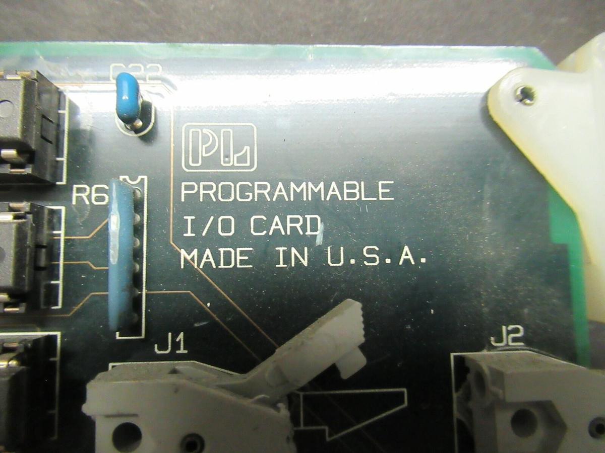 Used PL PROGRAMMABLE I/O CIRCUIT BOARD PWB110781-002 REV 001 **WARRANTY INCLUDED**