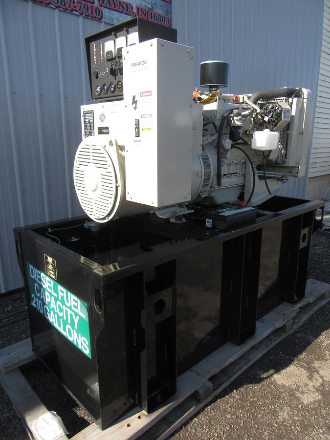 Used 60 KW DIESEL GENERATOR KATOLIGHT 120/240V RE-CONNECTABLE 931 HRS VIDEO WE SHIP