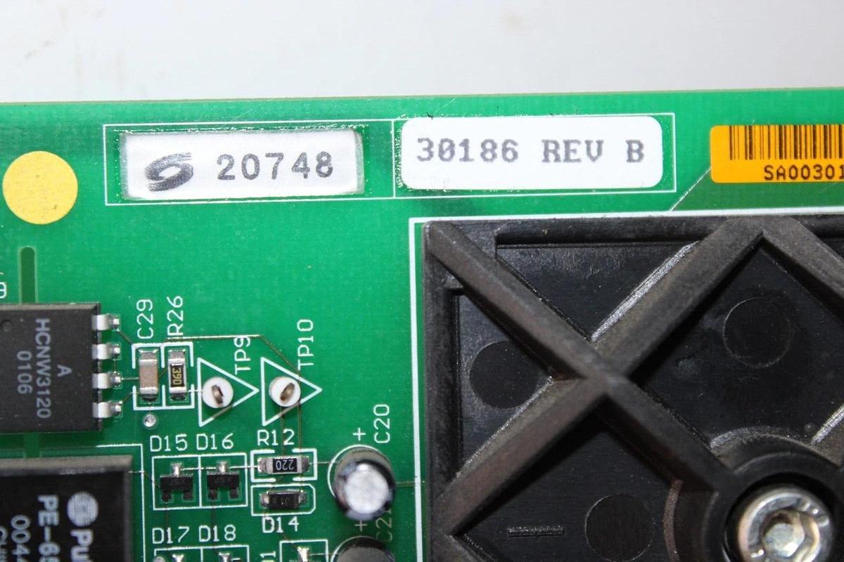 Used ACTIVE POWER FIELD COIL DRIVER CIRCUIT BOARD 30187_00 30186 RE. B W/ SKIIP-84-EC