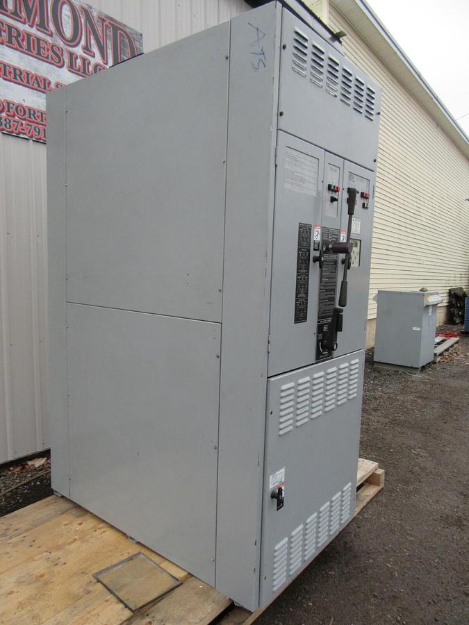 Used 1000 AMP ASCO AUTOMATIC TRANSFER SWITCH 7000 SERIES 480 V ATS BYPASS ISOLTION