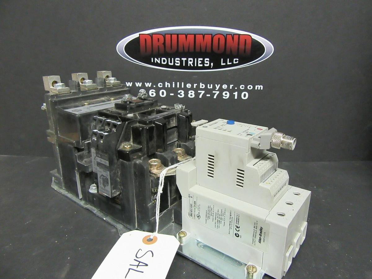 Used ALLEN BRADLEY STARTER 509-DOD-EC1D SER. A NEMA: 3 50 HP 600 VAC W/ 592-EC1DD