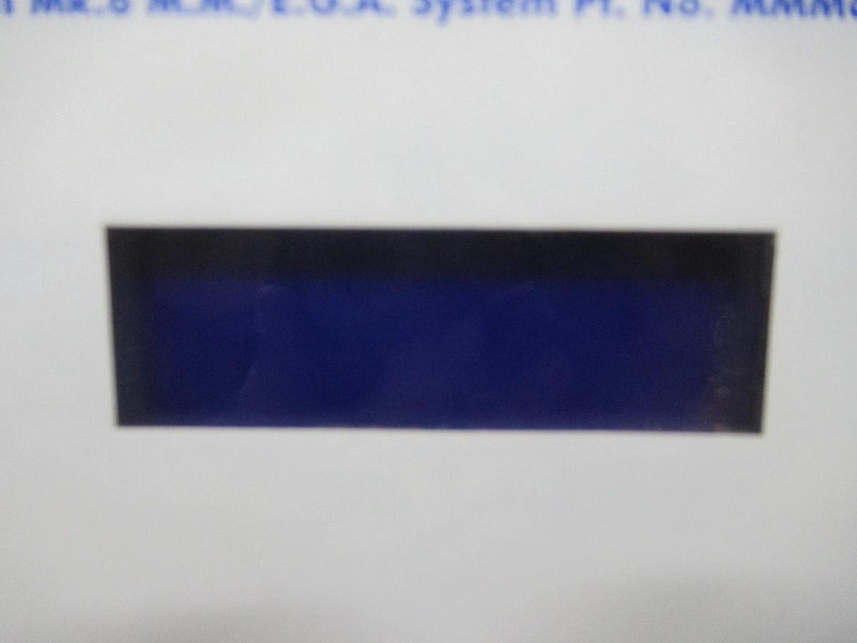 Used AUTOFLAME MM/EGA SYSTEM MM60016 MK. 6 230 VAC 45 W COMBUSTION MANAGEMENT SYSTEM