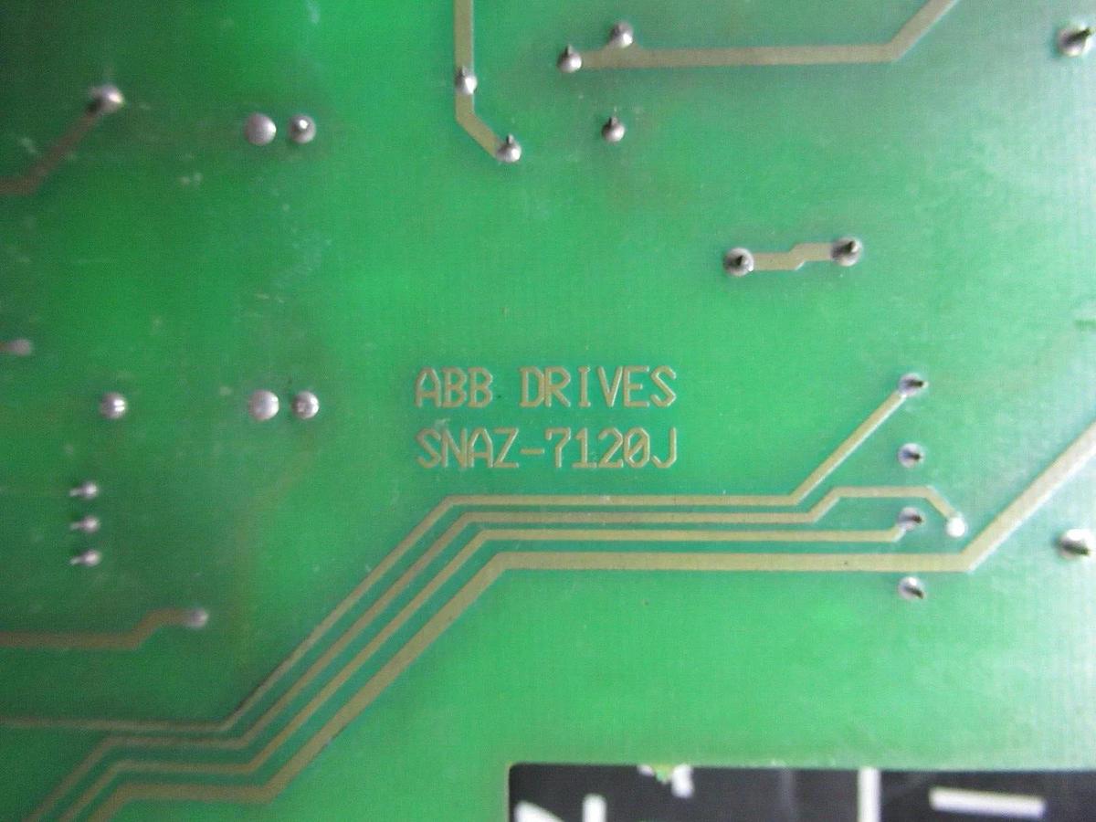 Used ABB CIRCUIT DRIVE BOARD SNAT7120 SNAZ7120-J 7120KJJ9180104 **WARRANTY INCLUDED**