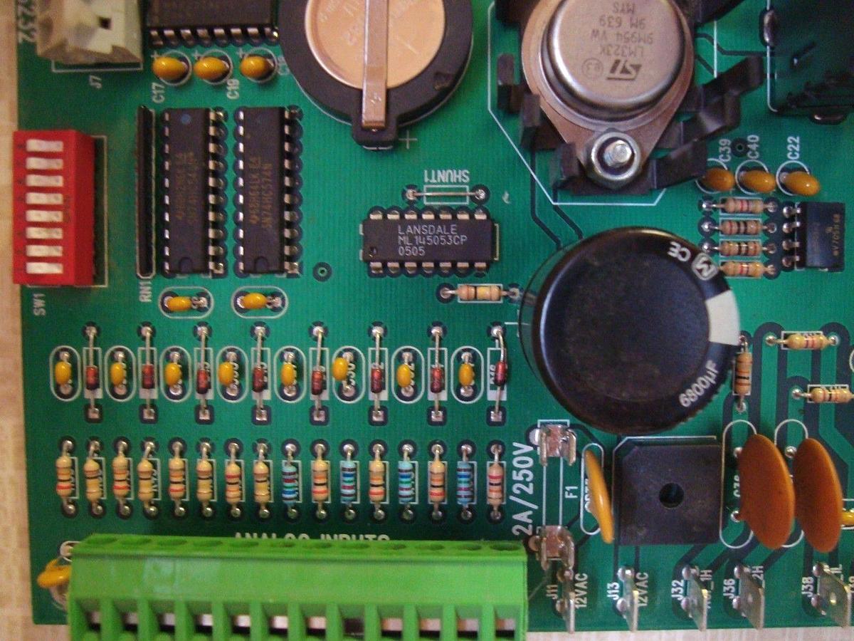 Used REDI CONTROLS REDI PURGE CIRCUIT BOARD & LCD READOUT MODEL: GPMC REV 2.2