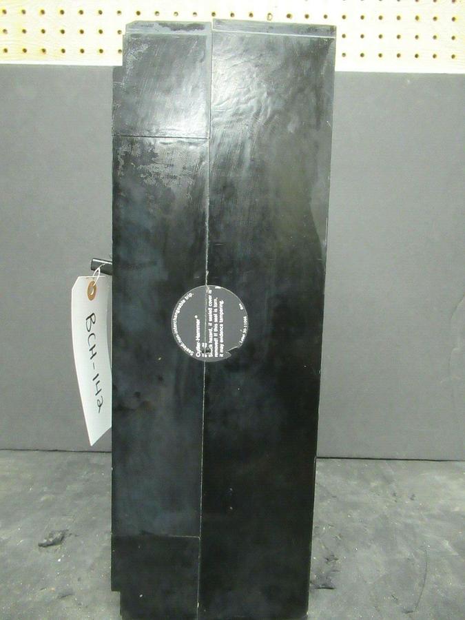 Used CUTLER HAMMER MOLDED CASE SWITCH 1200 AMP 600 VAC 3-POLE 3PST *WARRANTY*