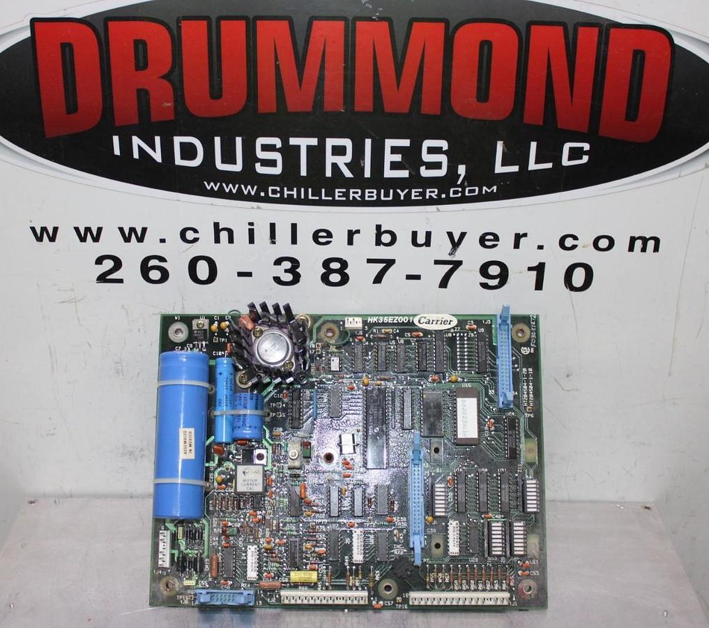 Used CARRIER CHILLER I/O CIRCUIT BOARD HK35EZ001 HT204504-1-20 *WARRANTY*