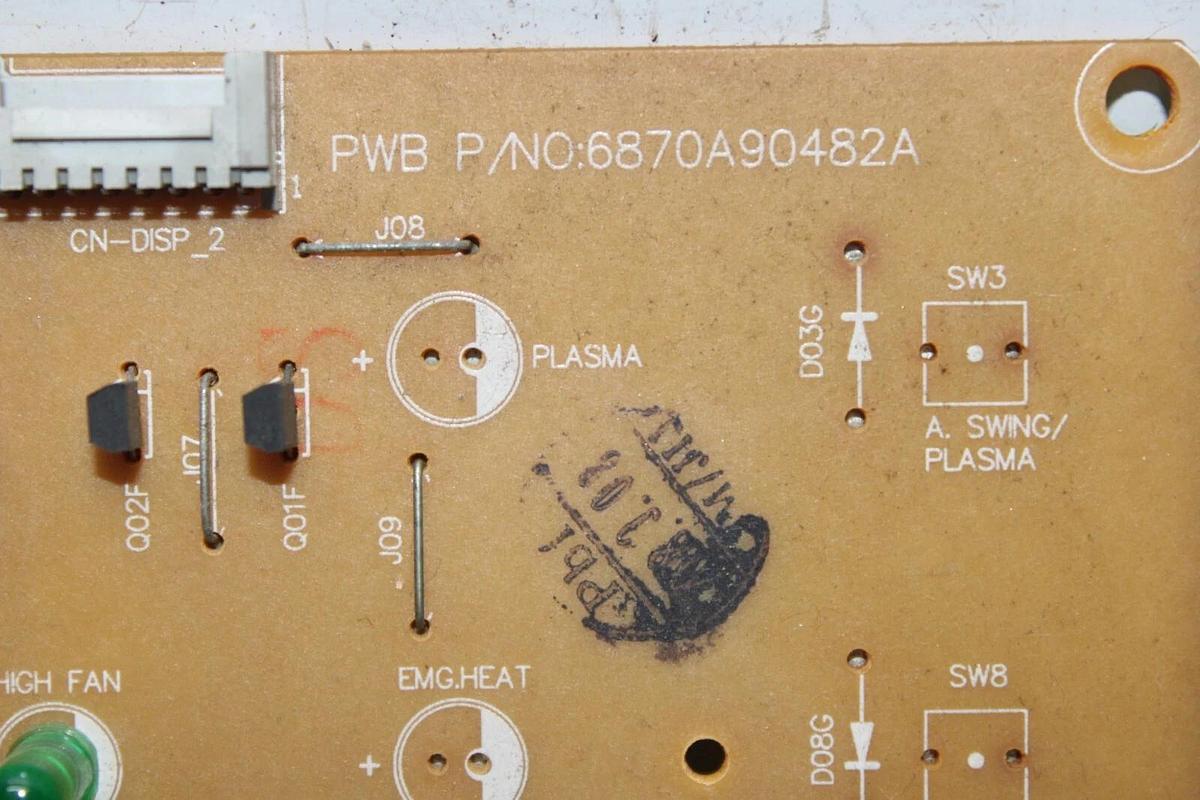 Used LG FURNACE USER INTERFACE DISPLAY 6870A90482A 6871A00085 **WARRANTY**