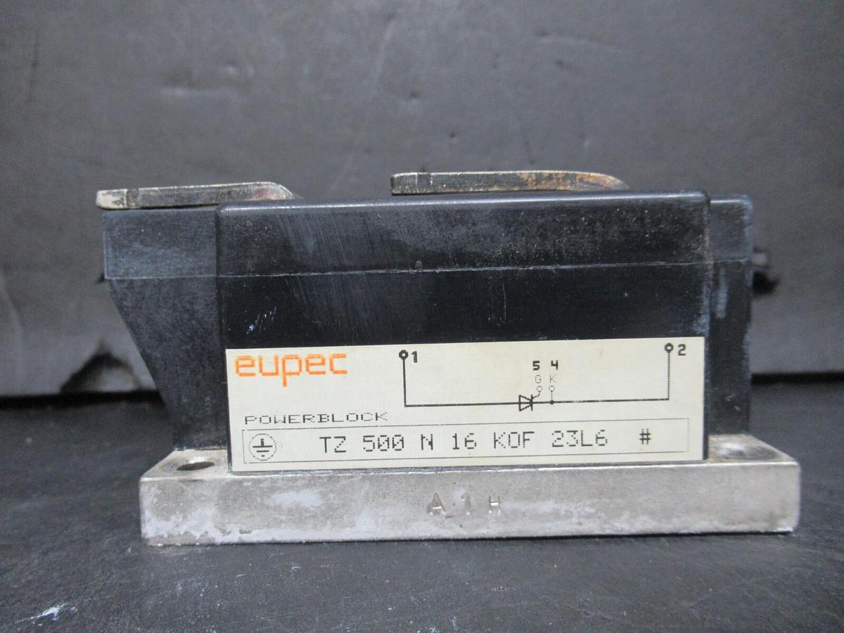 Used EUPEC POWERBLOCK IGBT POWER MODULE TZ500N16KOF **WARRANTY INCLUDED**