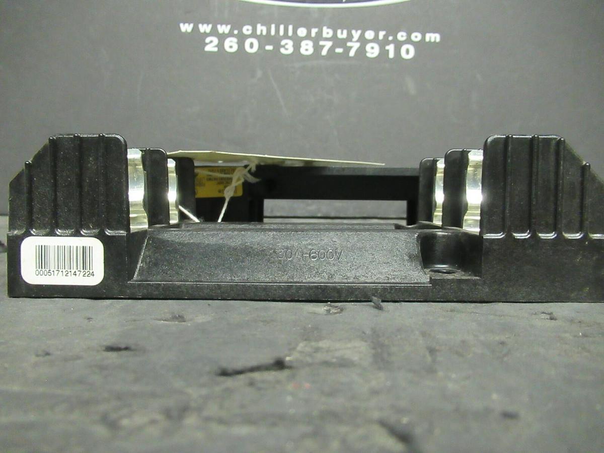 Used (2) BUSSMANN FUSE HOLDER H60030-2CR FOR 30 AMP 600 V CLASS M FUSES **WARRANTY**