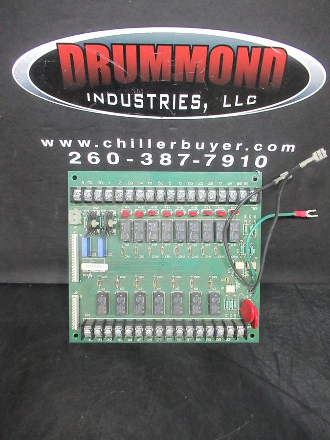 Used YORK CHILLER CONTROL BOARD 031-01199-00 REV. A 031-01199 REV. 1 **WARRANTY**