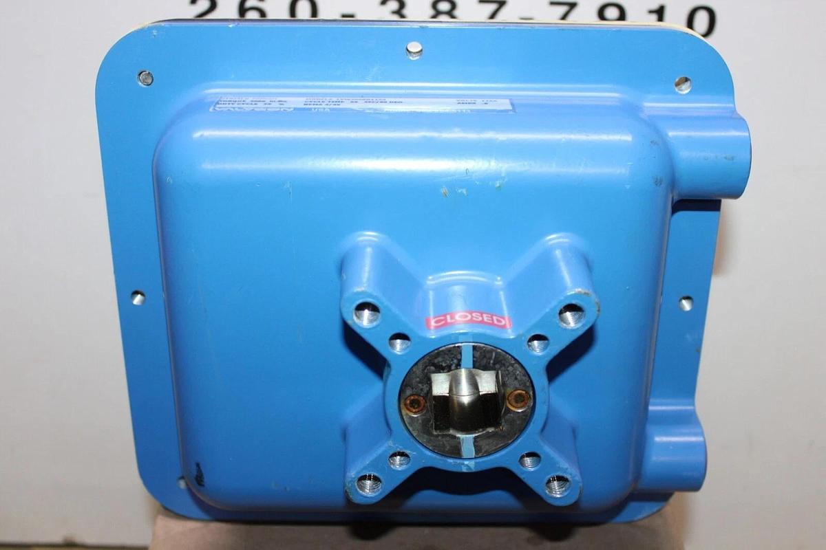 Used VALVCON ACTUATOR LVW2000N115A 2000 IN-LBS 55 SEC CYCLE 115V 0.8A NEMA 4