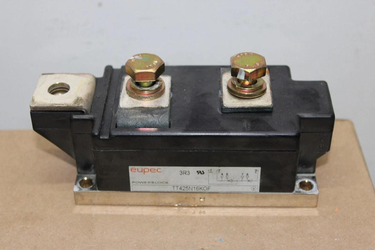 Used EUPEC POWERBLOCK POWER SUPPLY MODULE TT425N16KOF **WARRANTY**