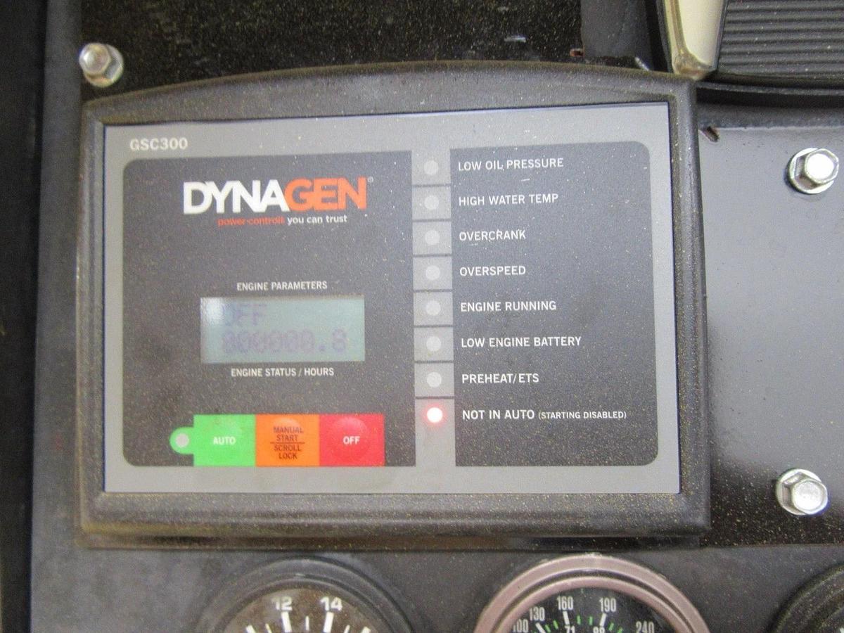 Used 60 KW DIESEL GENERATOR KATOLIGHT 120/240 & 480V JOHN DEERE RENTAL SPEC. TRAILER