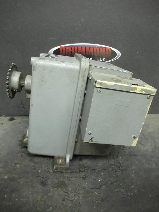 Used BARBER COLMAN HIGH TORQUE ACTUATOR MOTOR MP-9810-119 120 VAC 110 WATTS 1.8 AMPS
