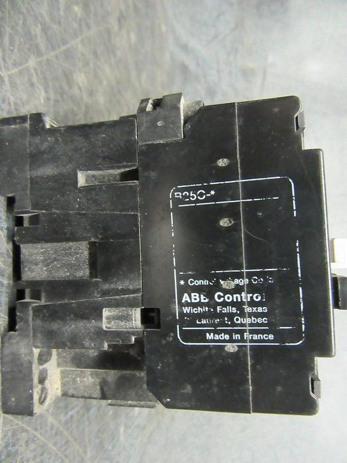 Used ABB CONTACTOR B25-22-00 600V 25A 3 POLE **WARRANTY INCLUDED**