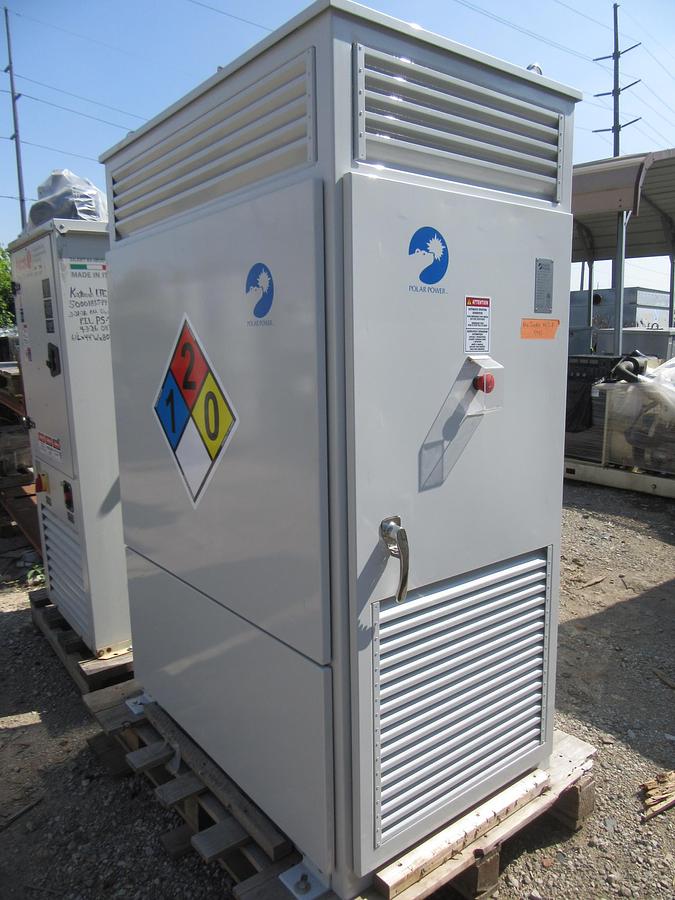 POLAR POWER 27 KW DC GENERATOR 2.5 NAT GAS PROPANE 40-60V 0 HRS NEW SURPLUS