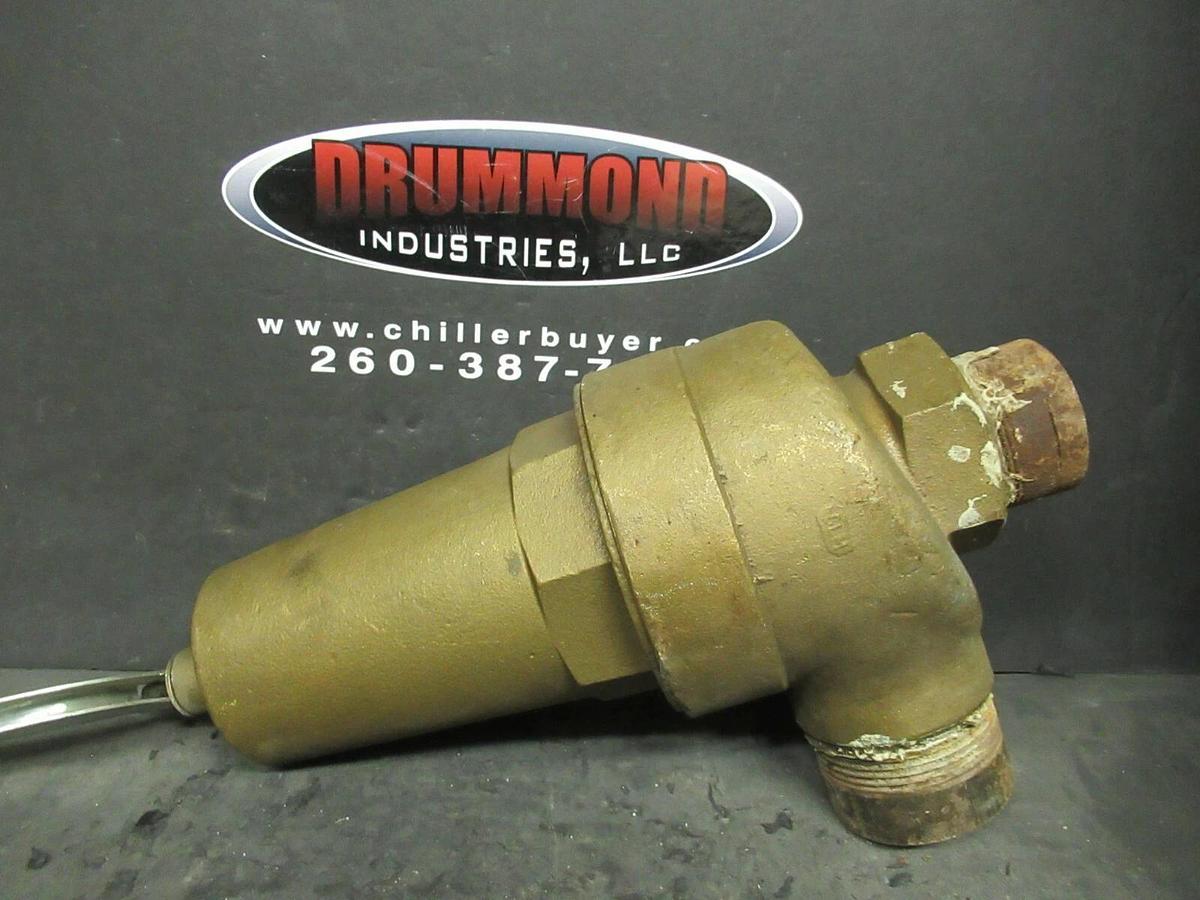 Used APOLLO CONBRACO 2" HOT WATER PRESSURE SAFETY RELIEF VALVE 10-618 50 PSIG