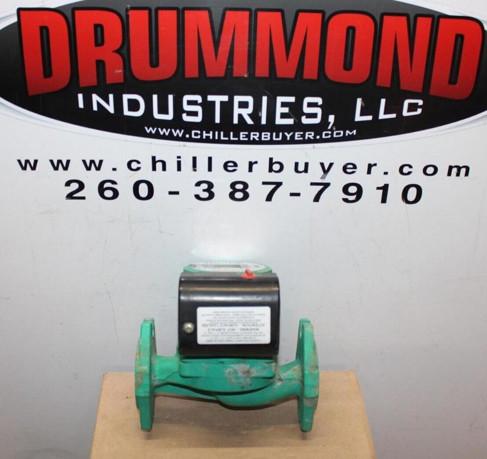 Used WILO WATER CIRCULATING PUMP 15W03 TYP STAR-S-21-FX 115 VAC 0.95 AMP SINGLE PHASE