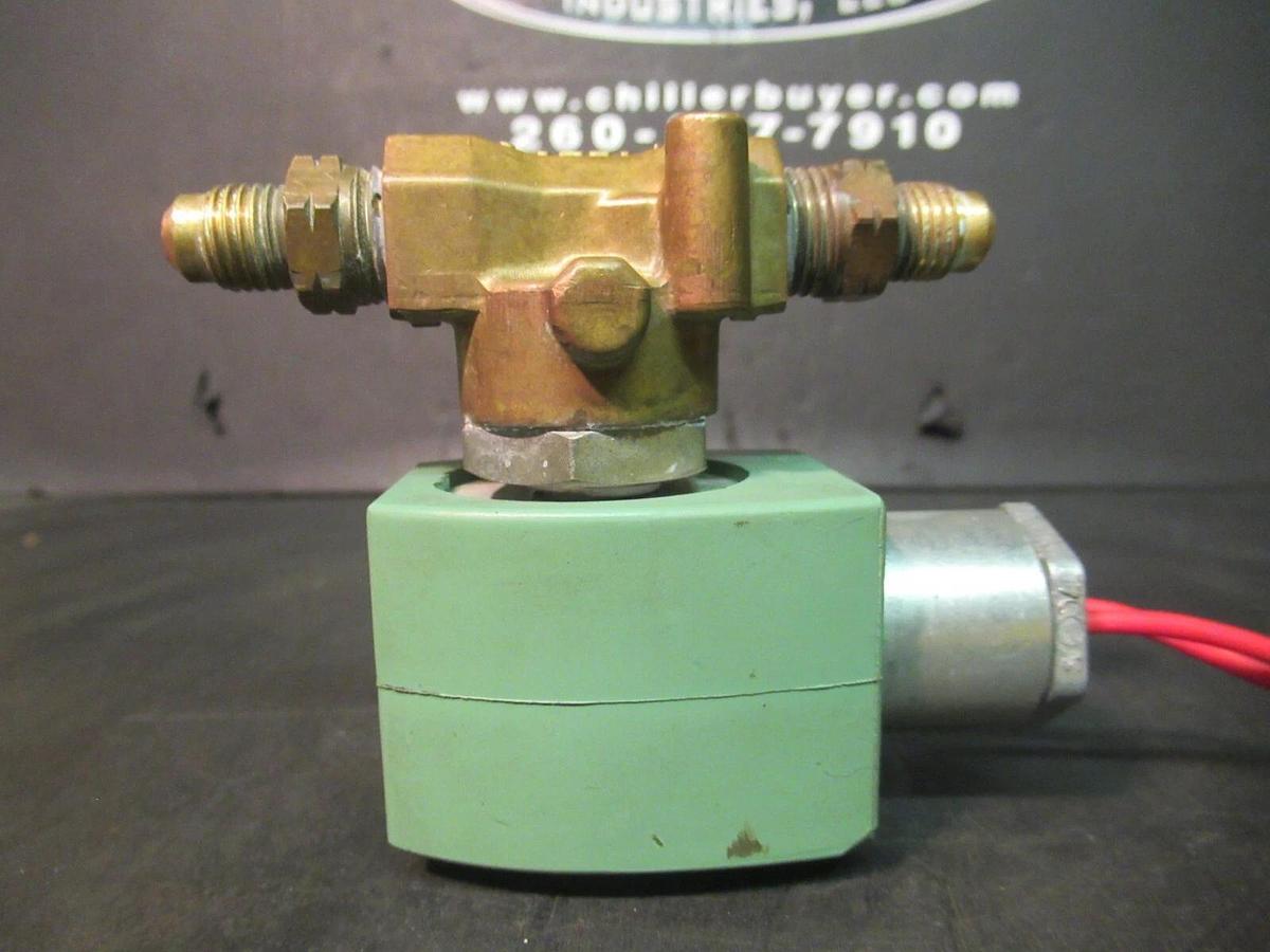 Used ASCO RED HAT SOLENOID VALVE 8262H013T 323581-T WATER: 41 PSI OIL: 30 PSI