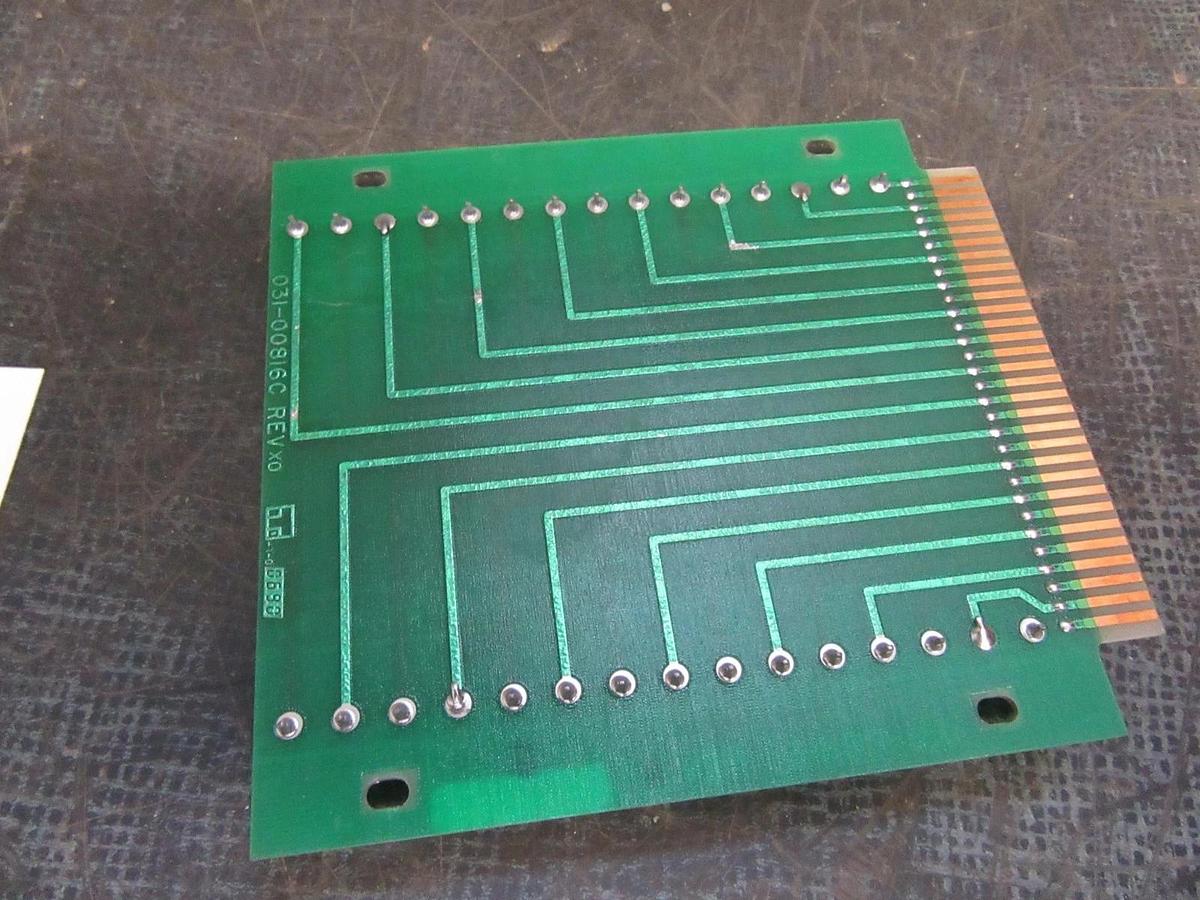 Used YORK CIRCUIT BOARD CARD SLOT 031-00816C REV A **WARRANTY**