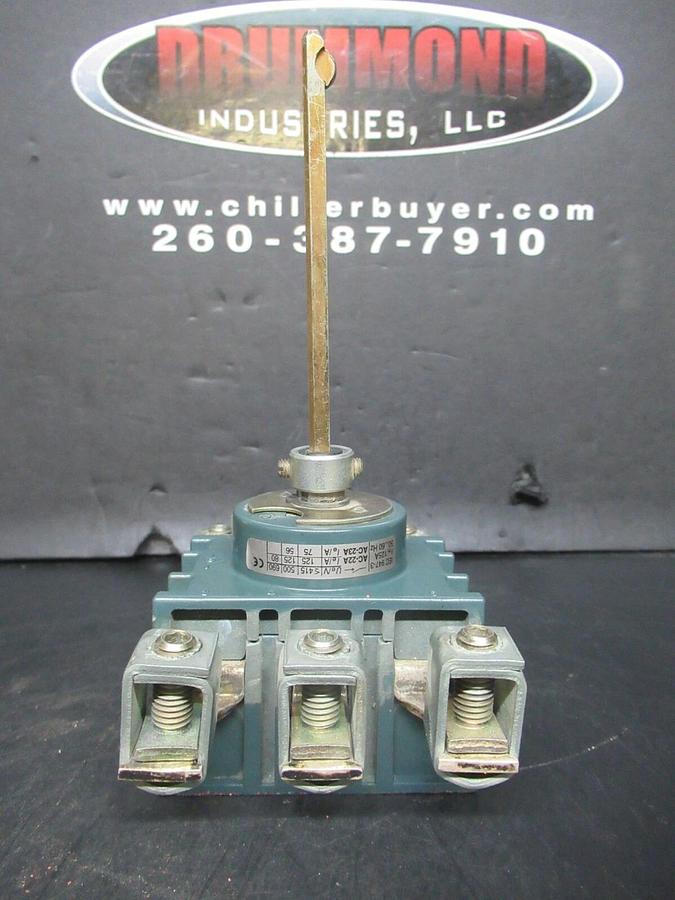 Used ABB DISCONNECT SWITCH OETL-NF100 3 PHASE 100 AMP 600 VOLT 60 HP **WARRANTY**