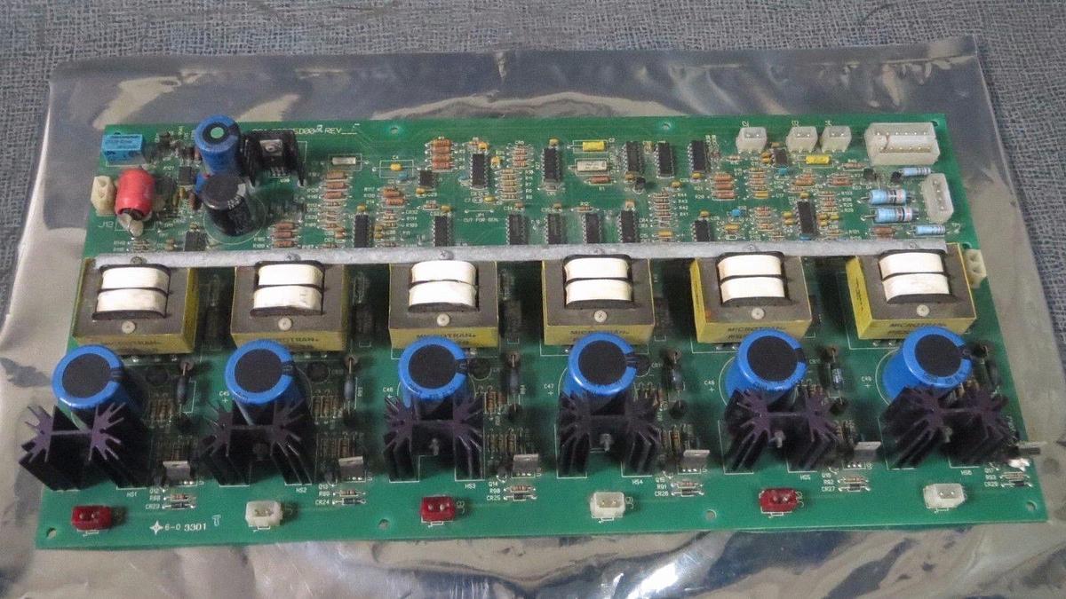 Used YORK CHILLER STARTER BOARD  MODEL/REVISION:  031-00925D002 REV F **WARRANTY**