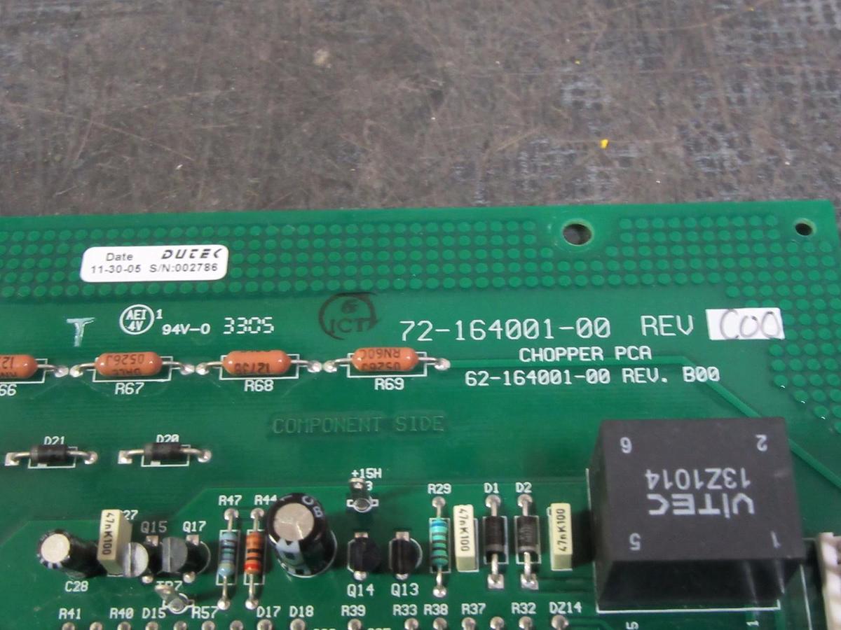 Used MGE UPS SYSTEMS CHOPPER PCA ASSEMBLY MODEL: 72-164001-00 ; 62-164001-00