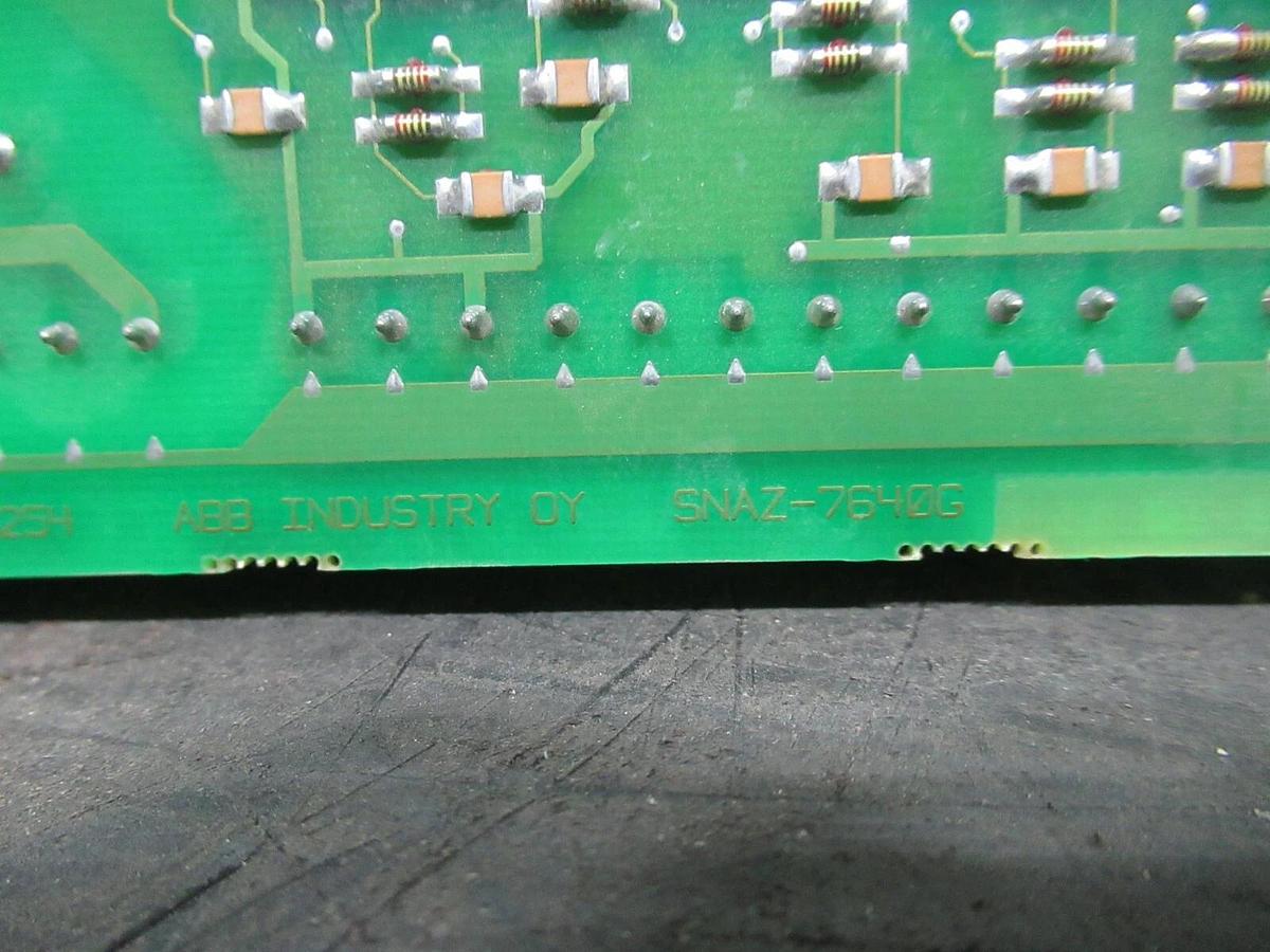 Used ABB CONTROL MOTHERBOARD SNAT7640 3BSE003198R1 7640KGG9160276