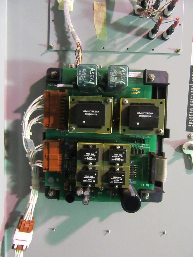 Used 150 AMP ASCO ATS AUTOMATIC TRANSFER SWITCH 480 VAC 3 PH D07ATSC30150N50C