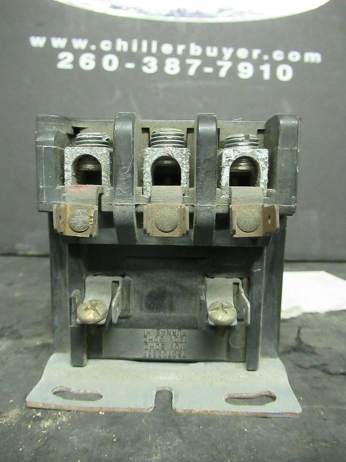Used FURNAS 50 AMP CONTACTOR 42DF35AF  600 VAC COIL: 120 VAC 30 HP