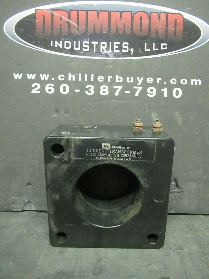 Used WESTINGHOUSE CURRENT TRANSFORMER 2092A18H05 RATIO: 300:1 A