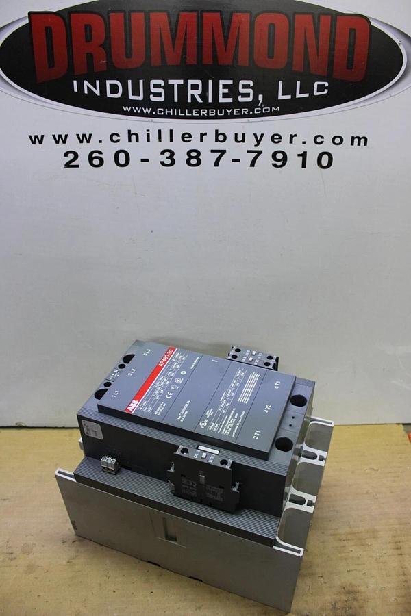 Used ABB CONTACTOR AF460-30 3-POLE 600 VAC 500 HP 700 AMP COIL: 24/60 VOLT