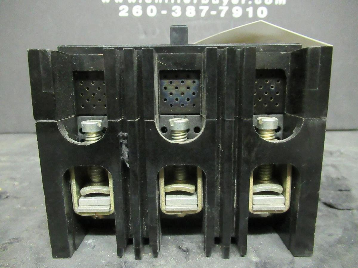 Used 7 AMP WESTINGHOUSE BREAKER MCP0358RC 600 VAC 3-POLE **WARRANTY INCLUDED!**