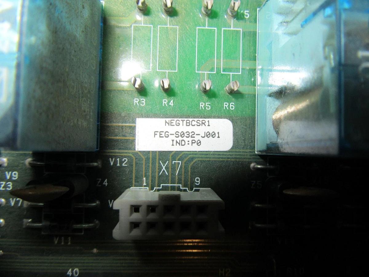 Used GE / WOODWARD / ALSTOM CI-54-325817 REV B RELAY CIRCUIT BOARD SCH-54-325818