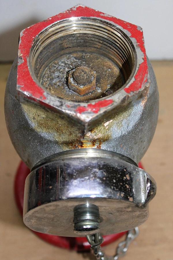 Used ELKHART BRASS U ANGLE FIRE HOSE VALVE 2.5" 15-31-SA 300 PSI **WARRANTY**