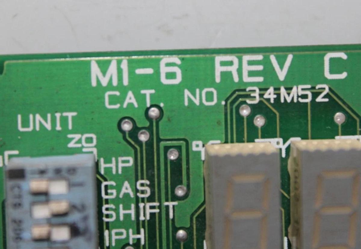 Used LENNOX HVAC CONTROL BOARD 34M52 M1-6 REV. C W/ 91J89 EM-1 REV C ECONOMIZER BOARD