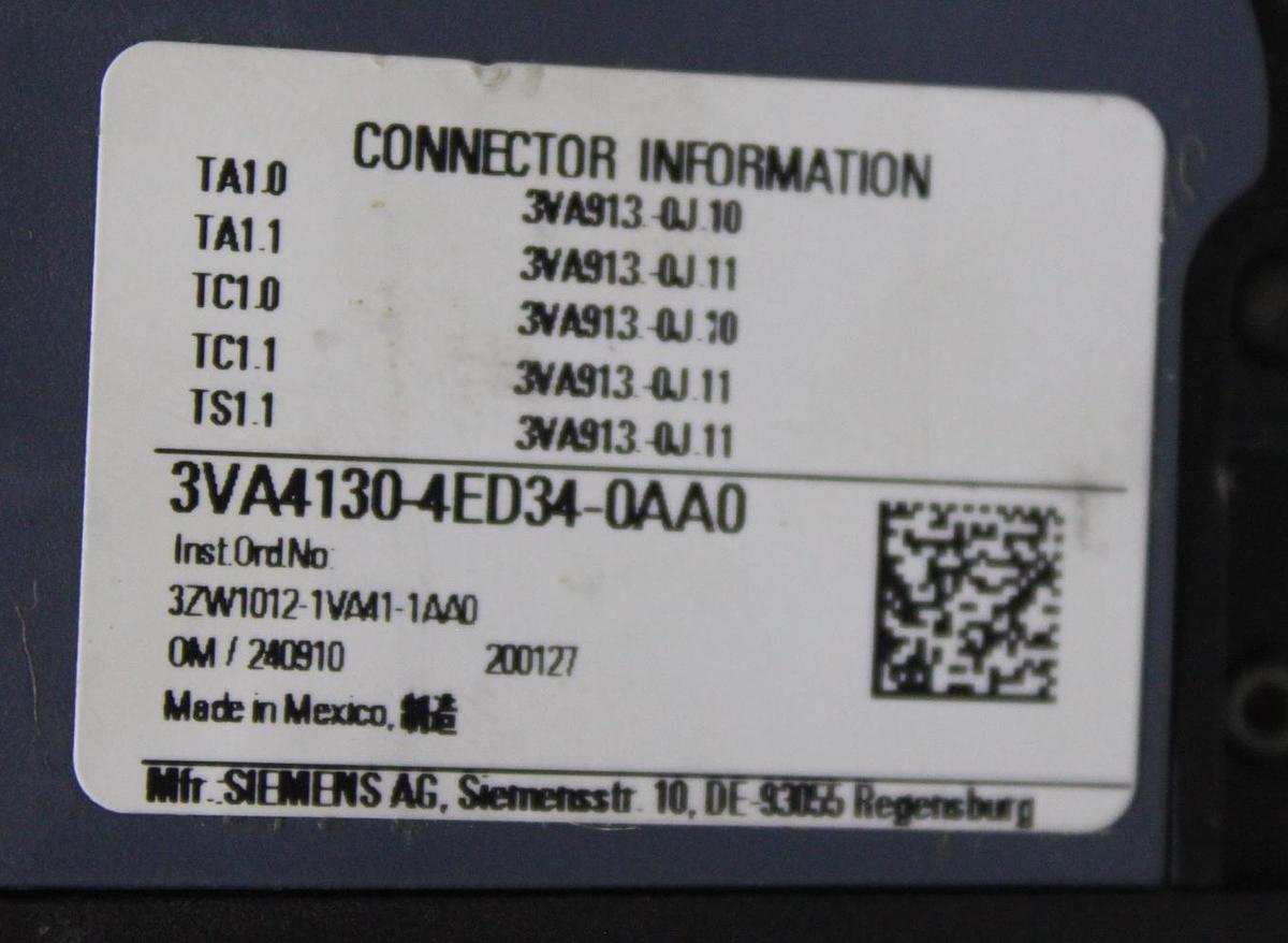 Used SQUARE D I-LINE CIRCUIT BREAKER FA24030AB SERIES 2 30 AMP 480 VAC 2-POLE