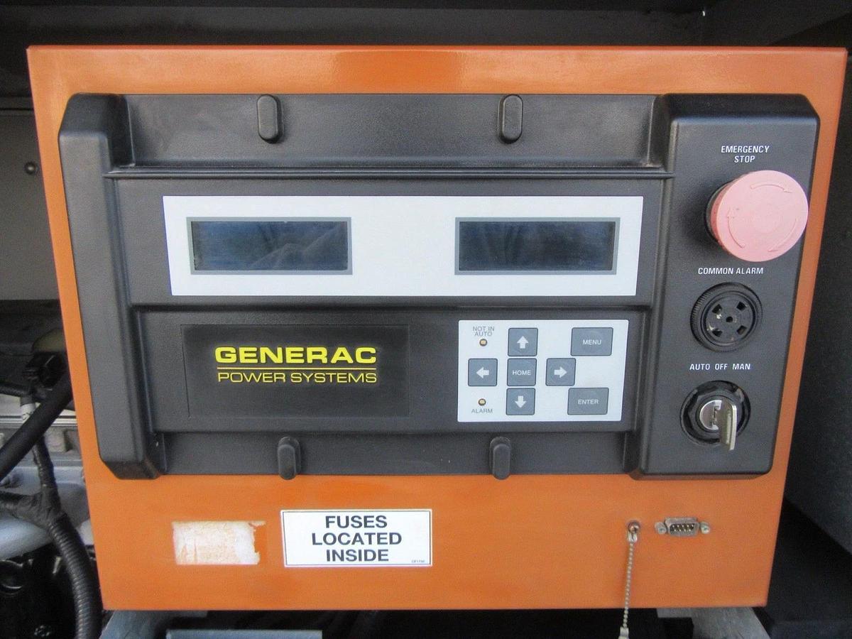 Used 35 KW 30KW GENERATOR GENERAC NAT. GAS LP PROPANE 120/240V 1 PH 403 HRS VIDEO