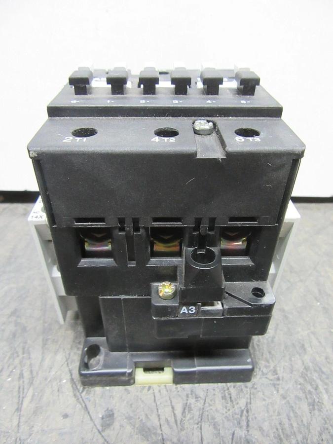 Used ABB CONTACTOR BE75 600 VAC 105 AMP 50 HP 3-PHASE COIL: 24 VDC **WARRANTY**