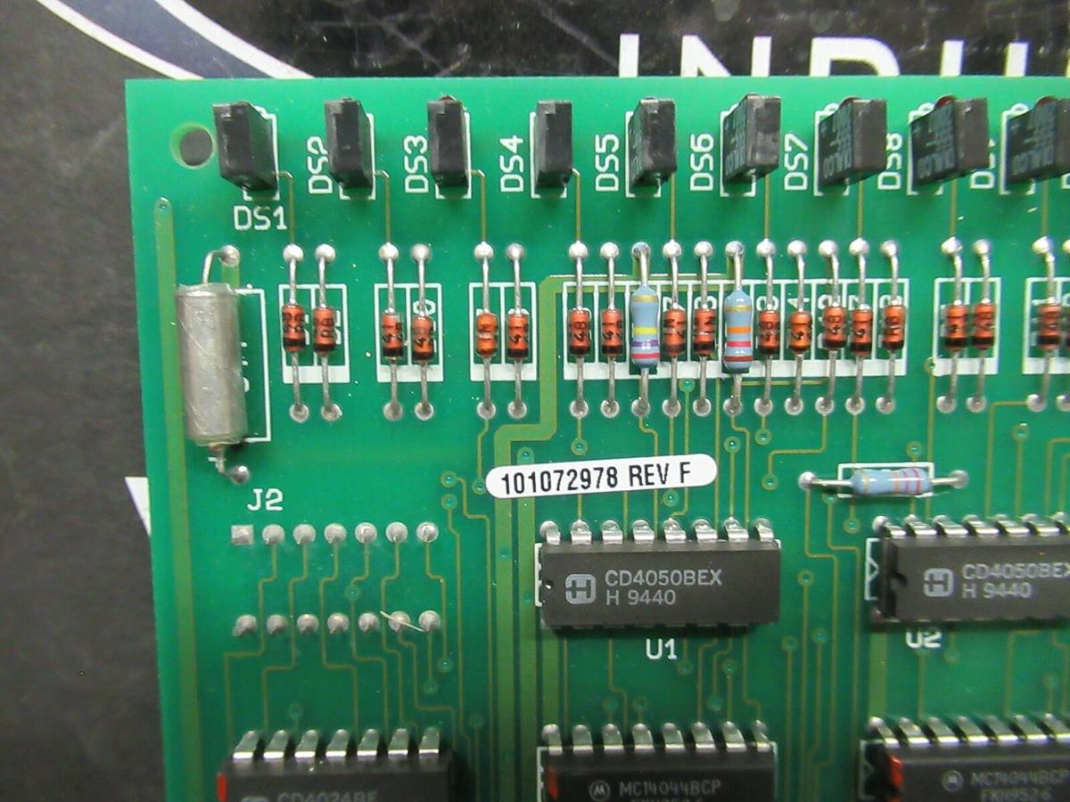 Used EXIDE EE ANNUNCIATION 2 A13A21HT CIRCUIT BOARD 118302771 REV B 101072978 REV F