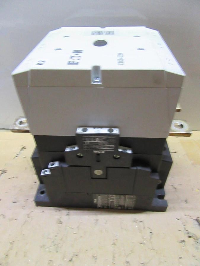 Used EATON CONTACTOR XTCE400M 600 VAC 450 AMP 400 HP 3-POLE 3-PHASE COIL: 24-48 VDC