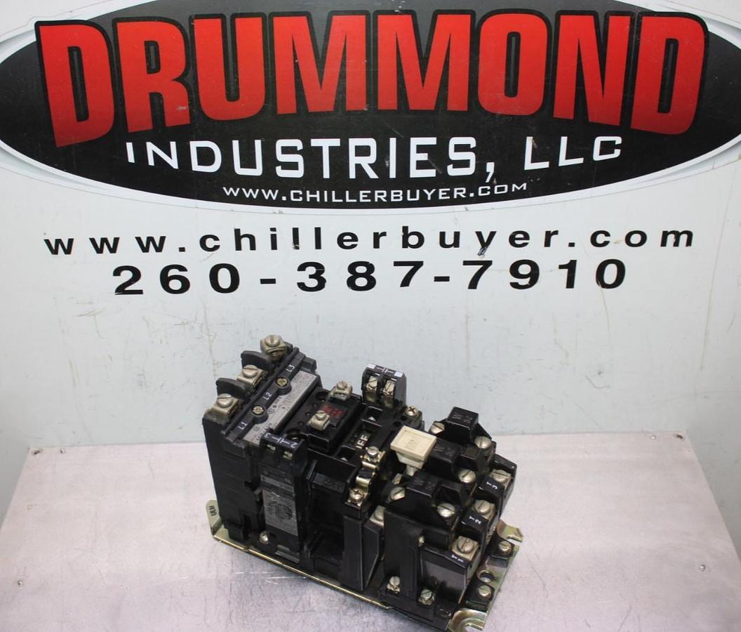 Used ALLEN-BRADLEY STARTER 509-AOD NEMA SIZE 0 18 AMP 600 VAC 3-POLE 5 HP