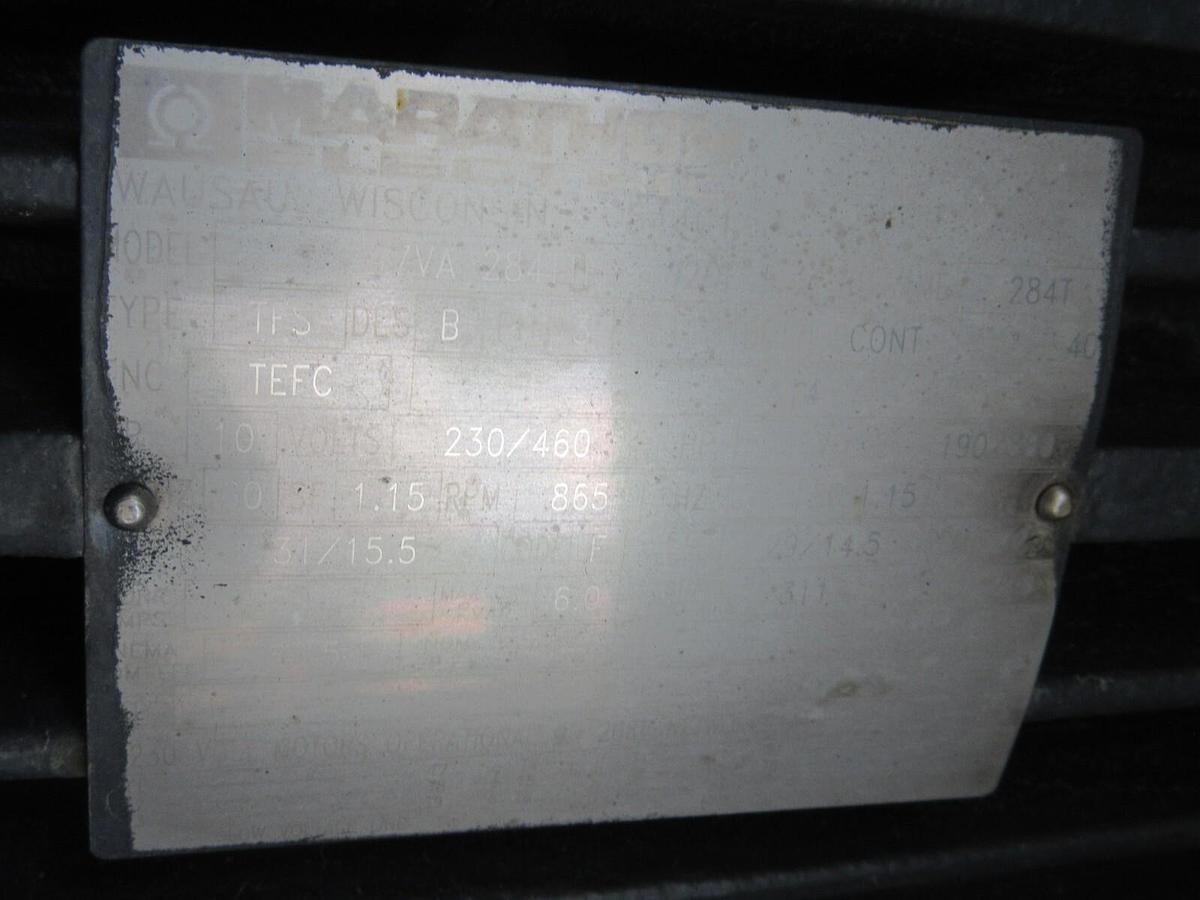 Used 10 HP IEA INC REMOTE RADIATOR / FAN COIL HC030S25 3" / 2" IN/OUT 230/460 V 3 PH