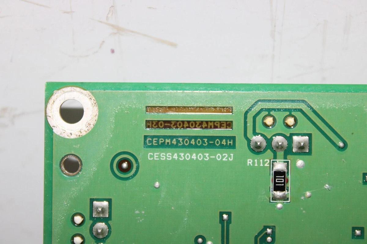 Used CARRIER HVAC MICROPROCESSOR BOARD CEPL130403-02-R W/ CEPL130520-01