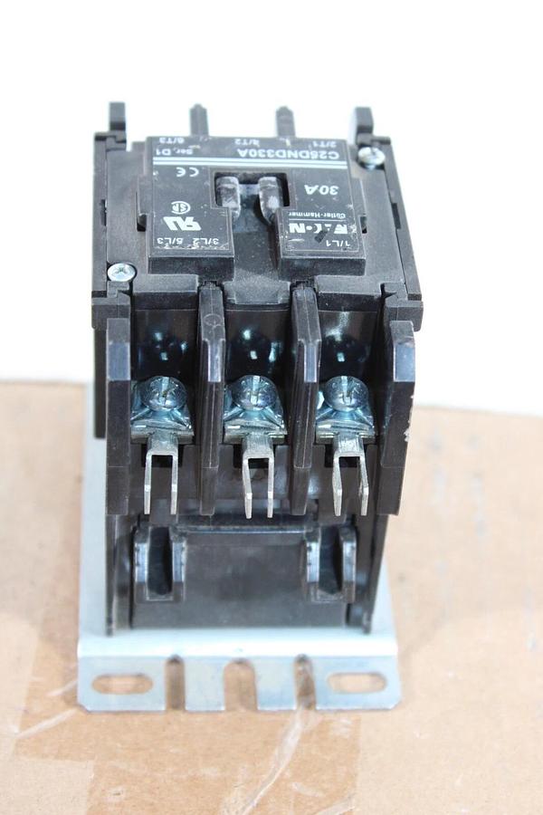 Used EATON CONTACTOR C25DND330A 30 AMP 600 VAC 15 HP 3-POLE **WARRANTY**
