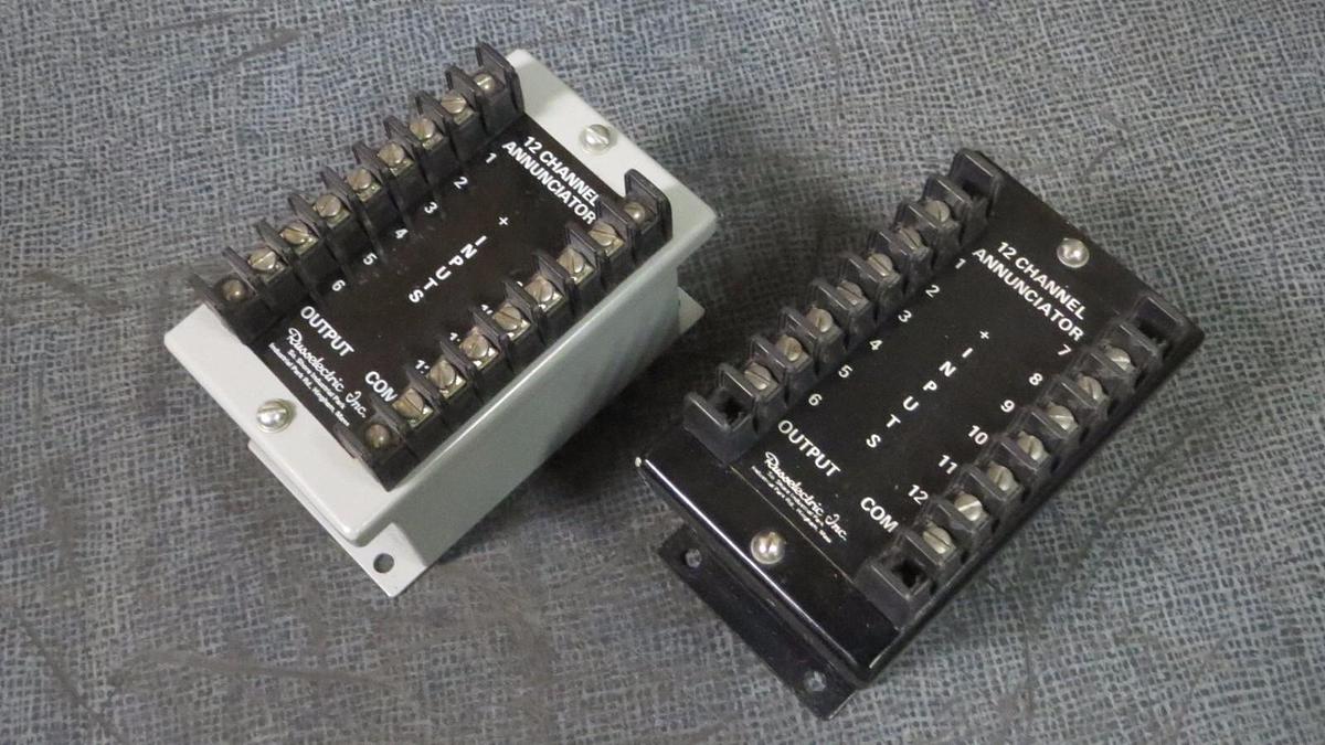 Used RUSSELECTRIC INC 12 CHANNEL ANNUNCIATOR * INCLUDES WARRANTY*
