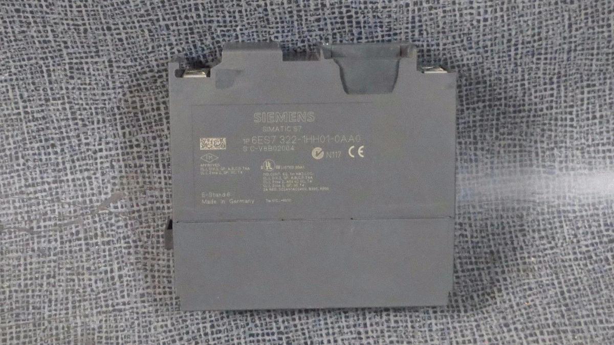 Used SIEMENS SIMATIC S7 INPUT MODULE 6ES7 MODEL: 322-1HH01-0AA0 **WARRANTY INCLUDED**