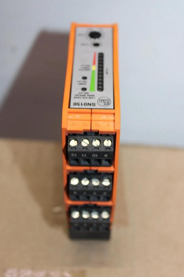 Used IFM CURRENT MONITOR FOR FLOW SENSOR SN0150 VS3000 240 VAC 4 AMP *WARRANTY*