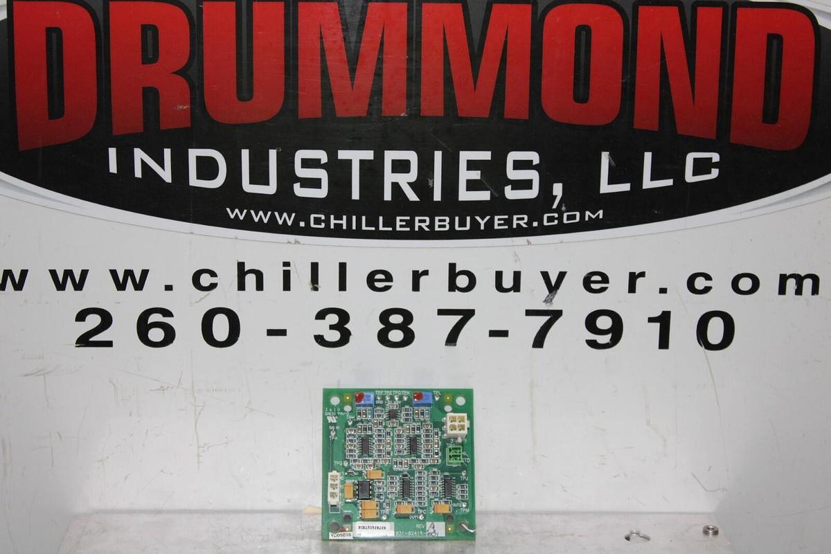 Used YORK HVAC CHILLER CIRCUIT BOARD 031-02418-001 REV. A **WARRANTY INCLUDED**