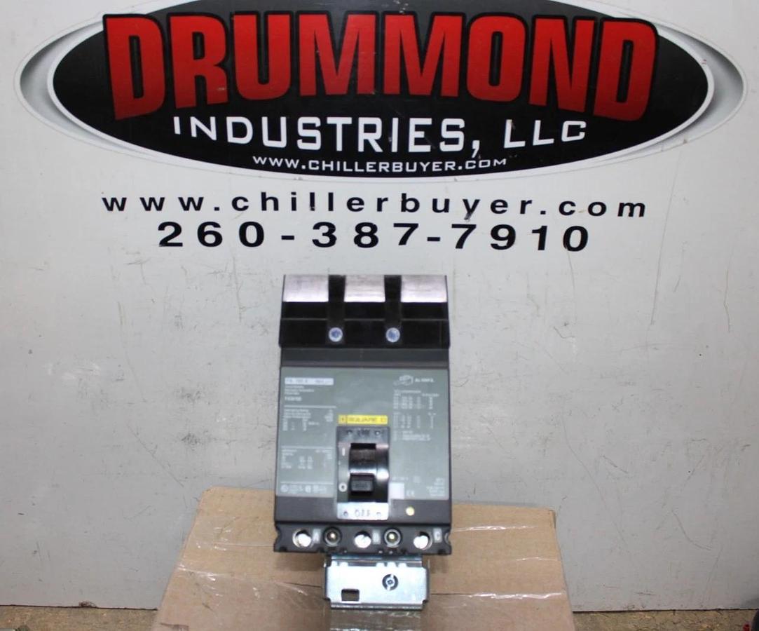 Used SQUARE D I-LINE CIRCUIT BREAKER FA34100 100 AMP 480 VOLT 3-POLE **WARRANTY**